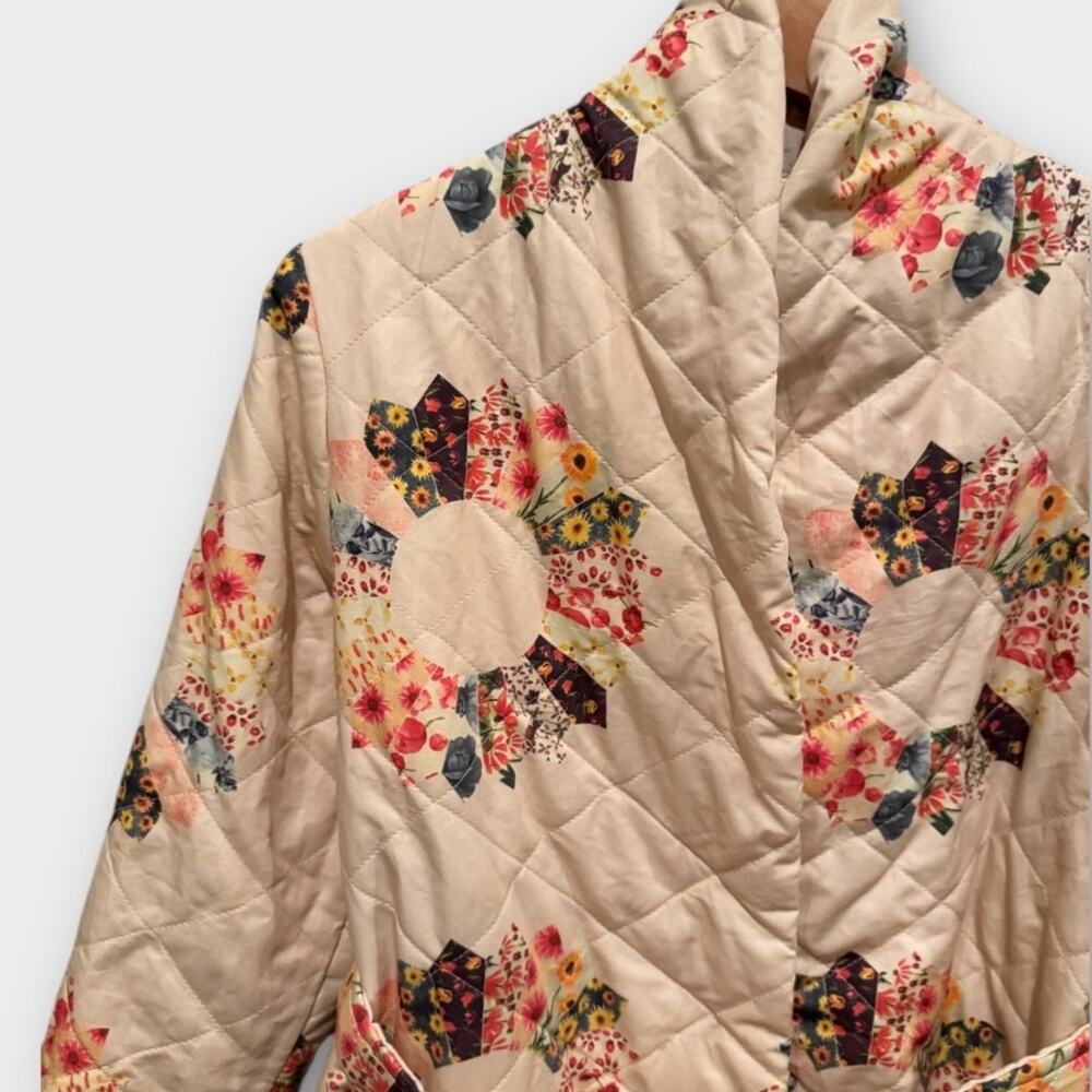NEW Samantha Sipos Quilted Coat Size XS - Picture 9 of 14